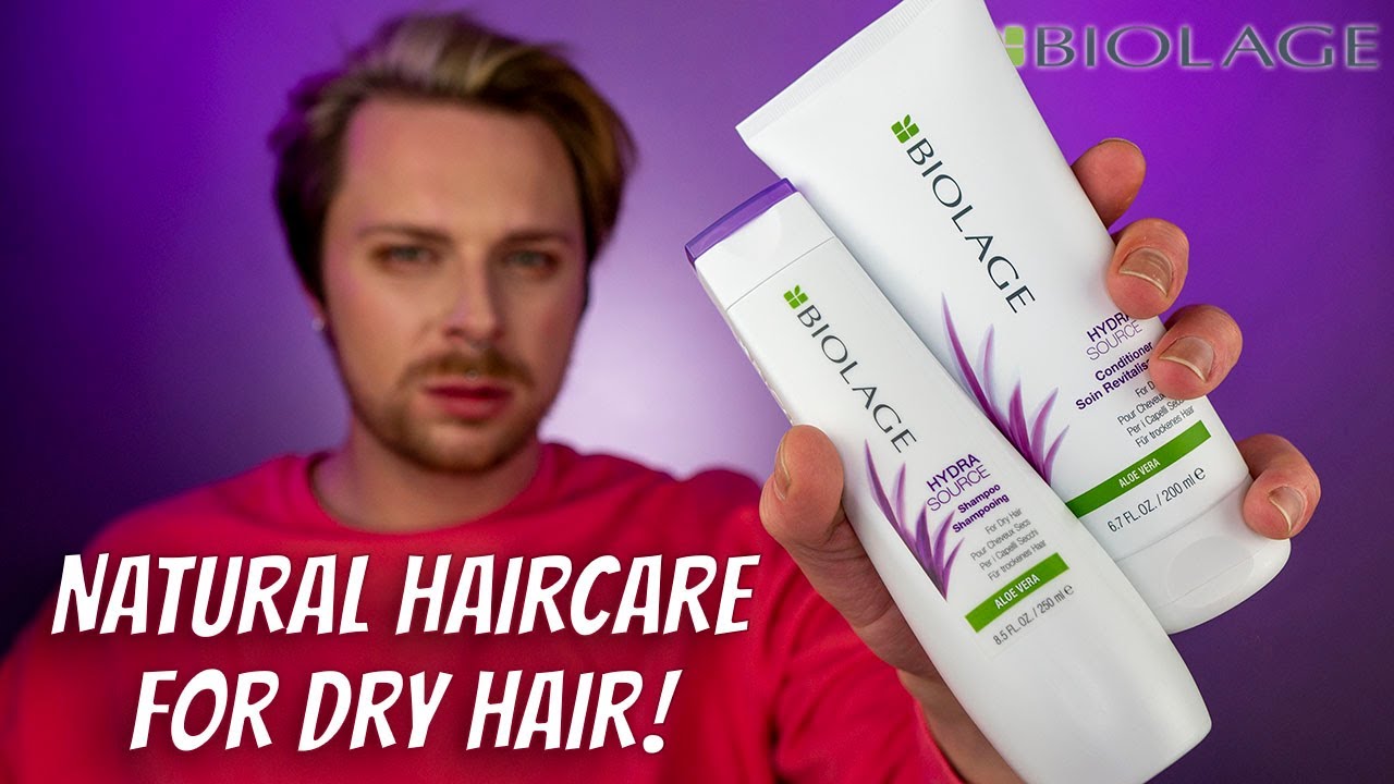 BIOLAGE HYDRASOURCE | Paraben Free Shampoo For Dry Hair | Best Natural Hair  Treatment For Dry Hair - YouTube