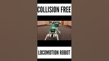 Collision Free Locomotion Robot - AgileButSafe #shorts