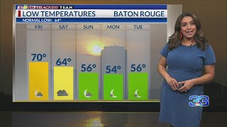 The latest Baton Rouge weather update for Monday October 2 2023