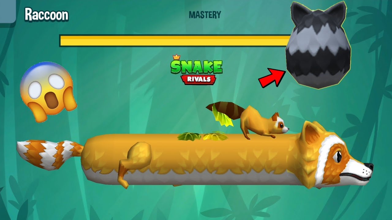 Snake Raccoon Snake Rivals: Reached Raccoon Snake Egg Milestone! - YouTube