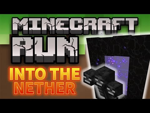 Minecraft Fitness Run: Into the Nether - A Virtual PE Workout and Brain Break (GoNoodle Alternative)
