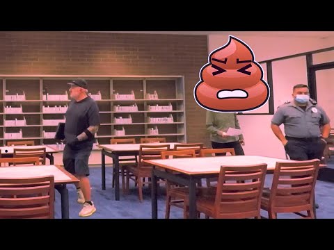 Funny Wet Fart Prank In The Library | Phone Operator