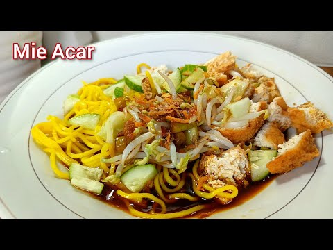 ACAR MIE!! MIE SIRAM KUAH ASAM MANIS PEDAS KHAS DESA