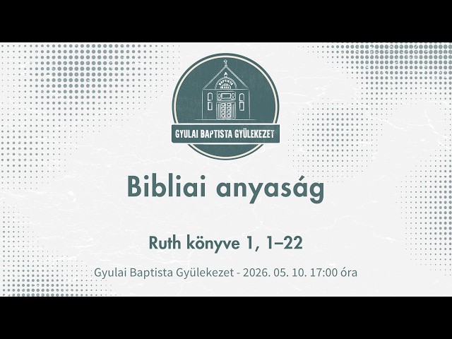 Bibliai anyaság