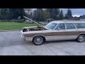 1969 Chrysler Town and Country Station Wagon Walk around