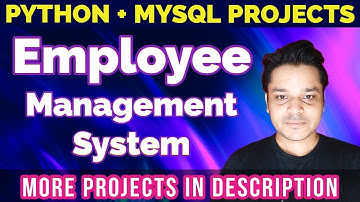 Employee Management System | Python Project | CBSE