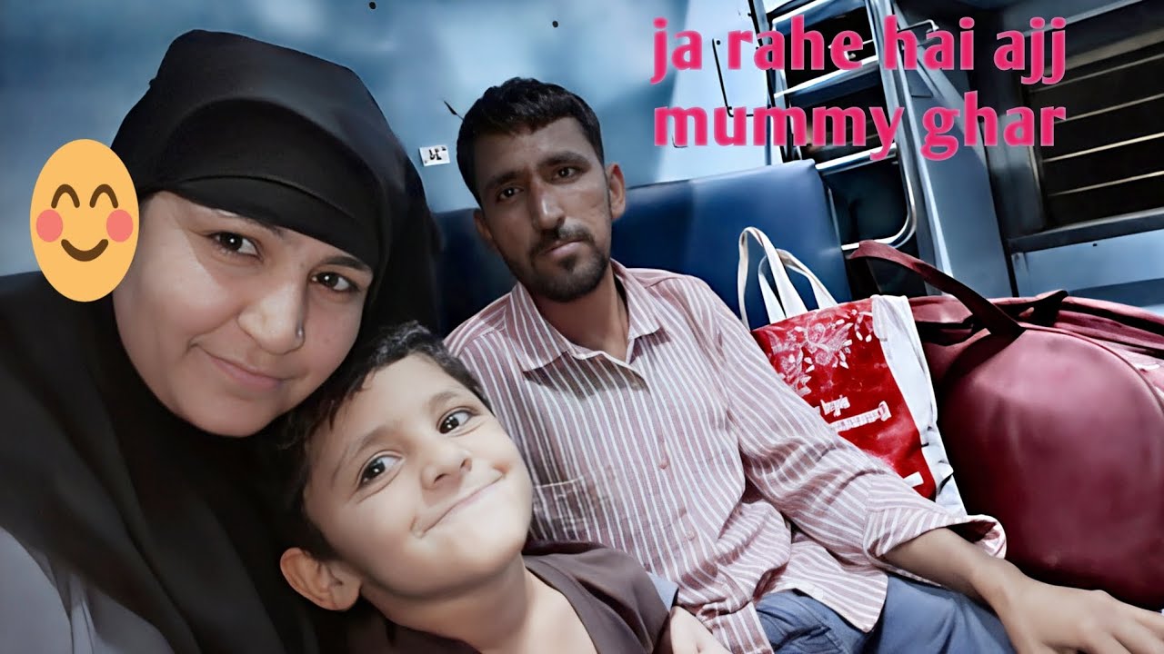 Aaj Ja Rahi Hoon Mummy Ke Ghar | Train Journey Vlog🚂🚊🚉🚞
