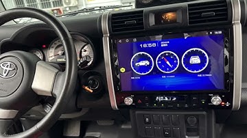 Belsee Wireless Apple CarPlay Android Auto 13.3" Screen Car Stereo Head Unit for Toyota FJ Cruiser