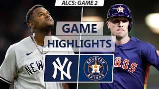 New York Yankees vs. Houston Astros Highlights | ALCS Game 2