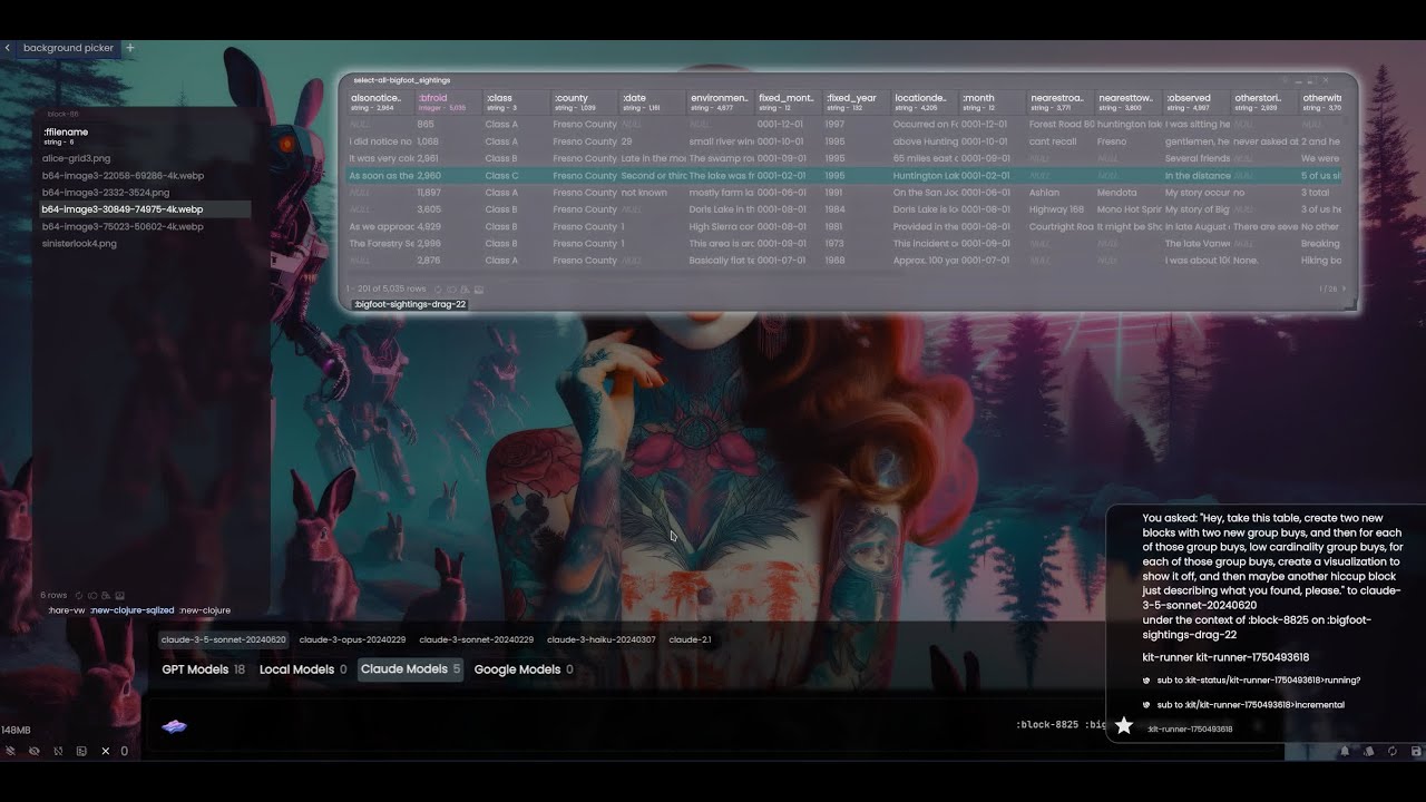RVBBIT 0.1.0 Alpha - AI Canvas feedback loop - YouTube