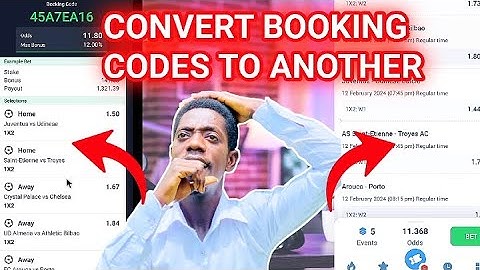 How to convert bet booking code to different booking code in 2025 - Simple Method
