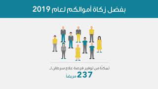 زكاة أموالكم لعام 2019 - زكاتكم حياتي- حملة الزكاة 2020