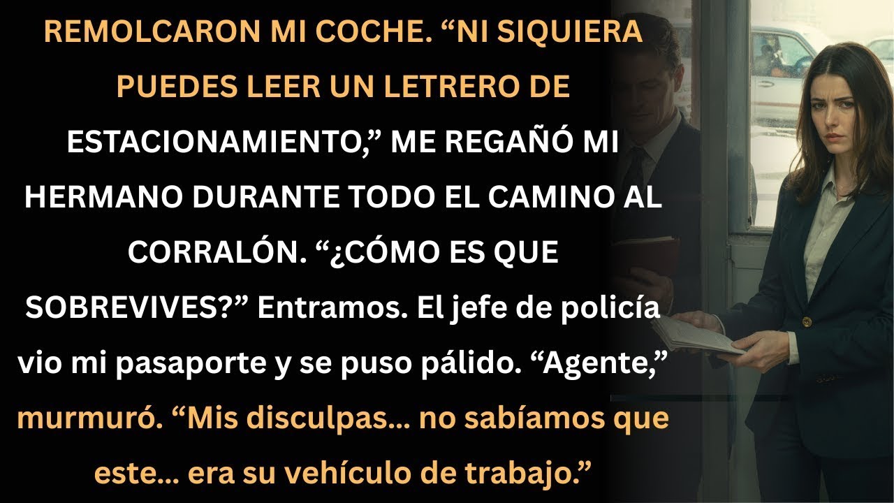 Remolcaron mi coche… y en el corralón descubrieron quién soy realmente