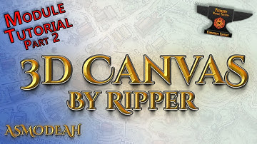 Foundry VTT Modules - 3D Canvas Part 2 - Your First 3D Building (2023)