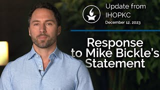 IHOPKC Responds to Mike Bickle's Statement by International House of Prayer 70,080 views 5 months ago 2 minutes, 20 seconds