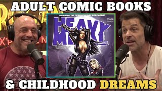 Rogan tells his Childhood Dreams and Adult Comic Books #zacksnyder