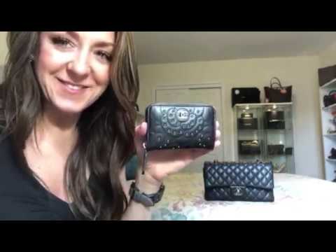 Review and what fits in my Chanel Zippy O Coin Purse - YouTube