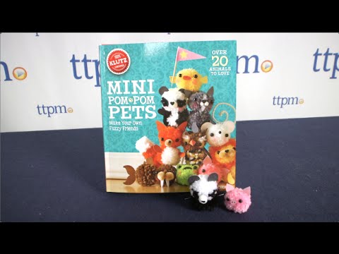 Mini Pom Pom Pets From Klutz Youtube