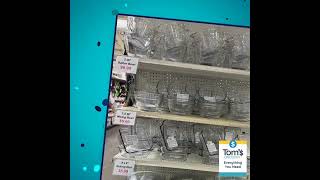 ANCHOR HOCKING GLASSWARE  US MADE SINCE 1905
