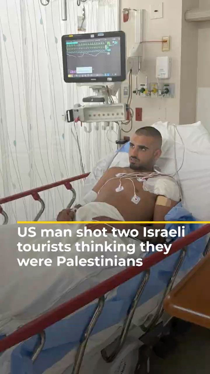 US man shot two Israeli tourists thinking they were Palestinians | AJ #shorts
