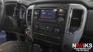 2017 Nissan Titan NAViKS Rear Camera Interface