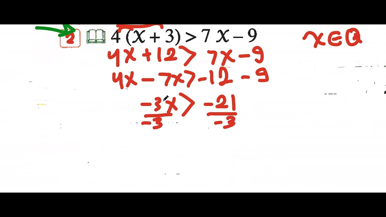 Inequalities middle 1
