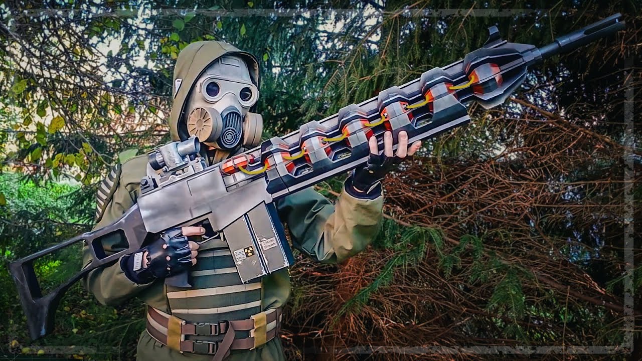 ОГРОМНАЯ ГАУСС ПУШКА из S.T.A.L.K.E.R. своими руками