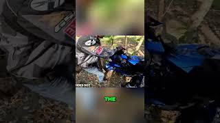 BMW Crash: Rider's Mistake &amp; License Plate Drama #shorts