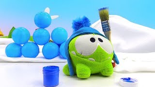 Игры Ам Няма - Ням Ням строит снежную крепость Игры Ам Няма - Ням Ням строит снежную крепость