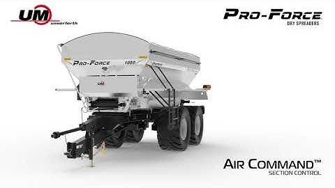 Air Command Section Control for Pro-Force Dry Spreaders