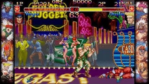CAPCOM FIGHTING COLLECTION Online Ranked match rage quit Hyper Street Fighter II