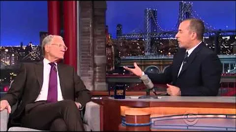 You’re half man half desk Letterman  by Seinfeld