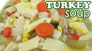 Turkey soup recipe from leftovers, thanksgiving day leftover. how to
make a leftover leftovers meat after day. de...