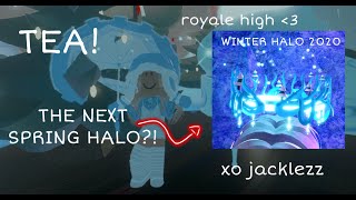 Will Winter Halo Be A Lower Tier Halo Than Spring Halo Tea Royale High Xo Jacklezz Youtube