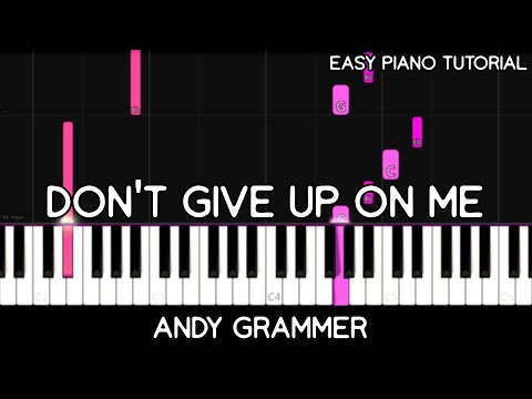 Andy Grammer - Don't Give Up On Me