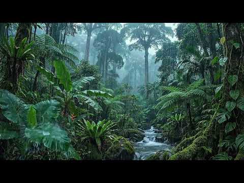 Adormeça Rapidamente com Som de Chuva Natural | ASMR para Relaxar e Dormir Profundamente