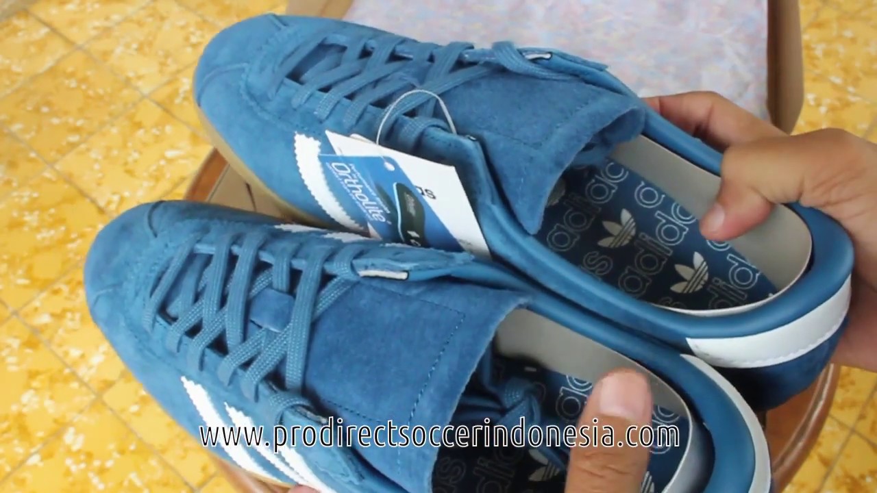  Sepatu  Sneakers  Adidas  Koln Core Blue BY9804 Original 