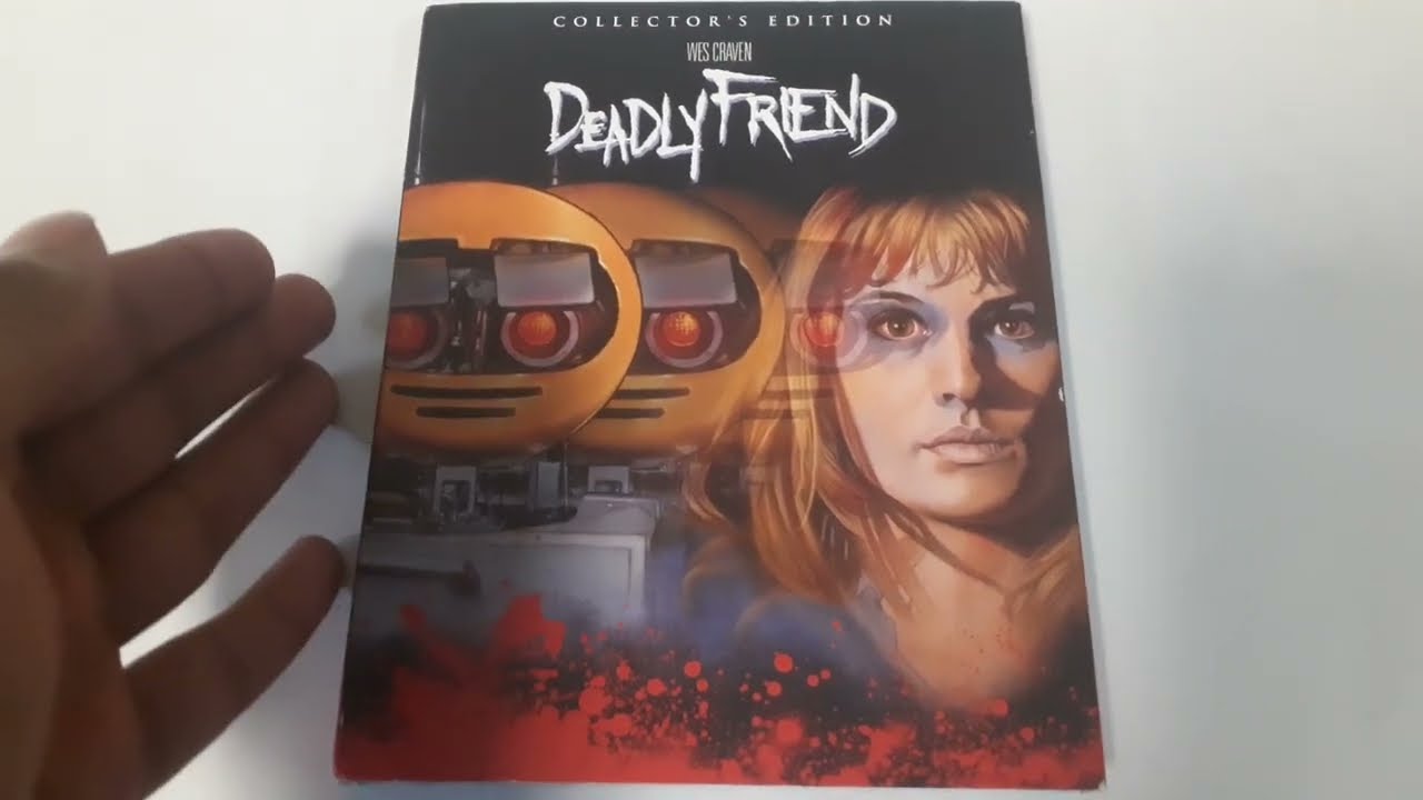 DEADLY FRIEND 1986 SCREAM FACTORY COLLECTORS EDITION BLU RAY UNBOXING REVIEW!!!
