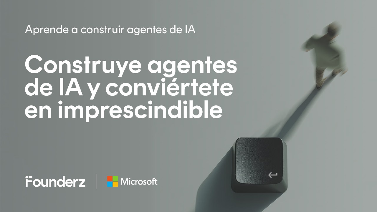 Aprende a construir agentes IA que trabajen para ti y conviértete en un profesional imprescindible