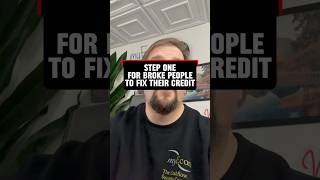Learn the actual steps to fix your own credit score. Here is step one