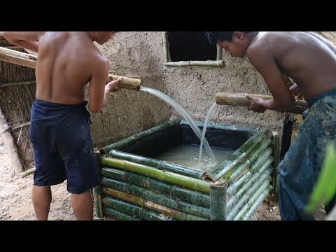 Thumbnail for Build Water Tank From Bamboo and Mud