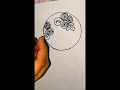 Mandala Tikki Flower Mehndi Design #tikkiflower #mehandi #shorts #youtubeshorts