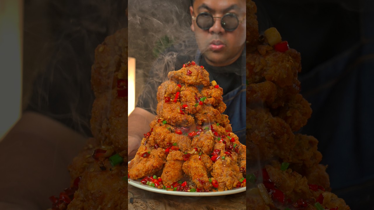 Spicy Wings From My Dreams 🌶️🍗 #food #cooking #shorts