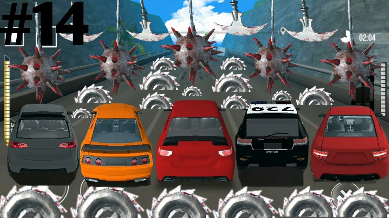 Deadly Race Car Gameplay | All Levels With All Cars