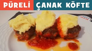 Püreli̇ Çanak Köfte Tari̇fi̇ Malzemeleri-Püf Noktası Ve Kaç Kalori