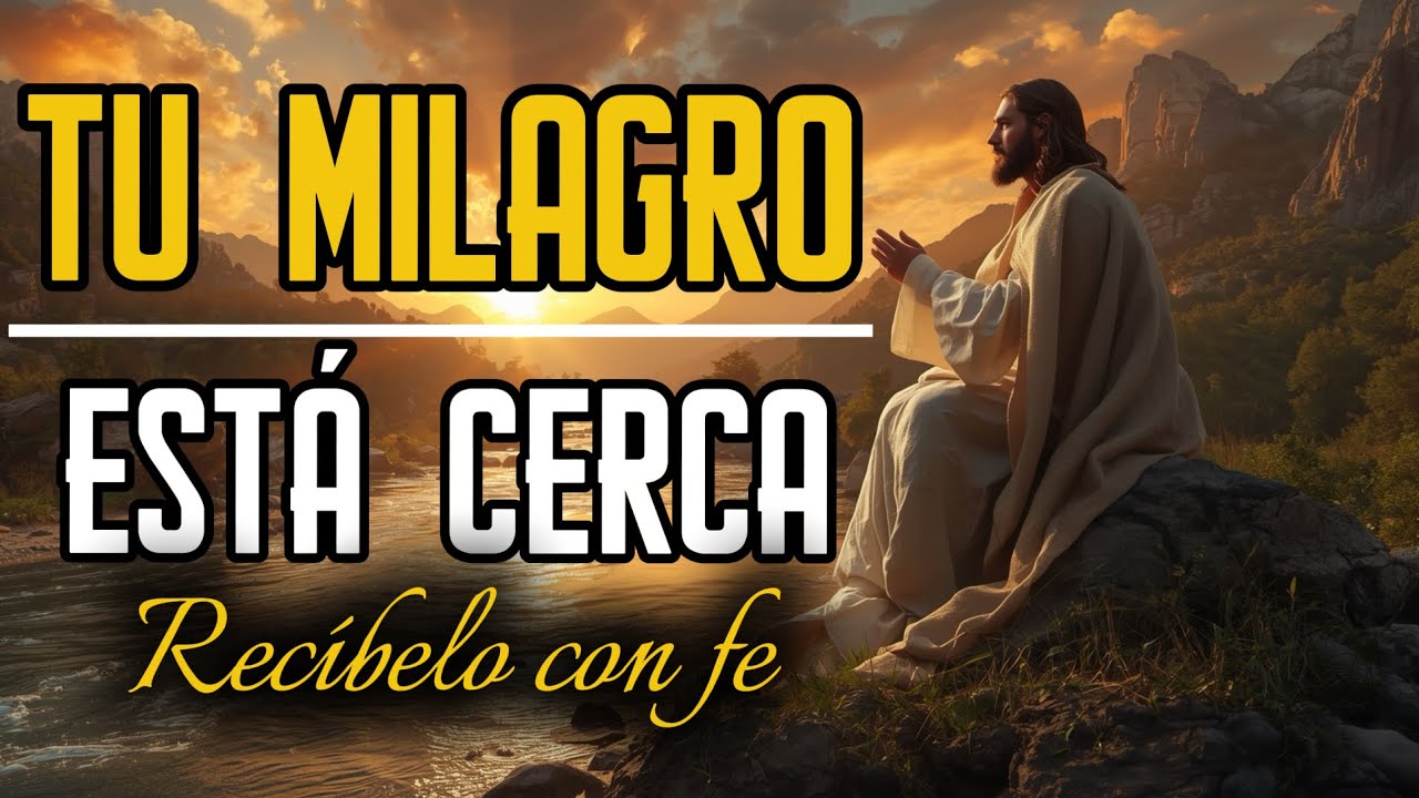 DIOS TE DICE HOY... NO TE RINDAS, TU MILAGRO ESTÁ CERCA - YouTube