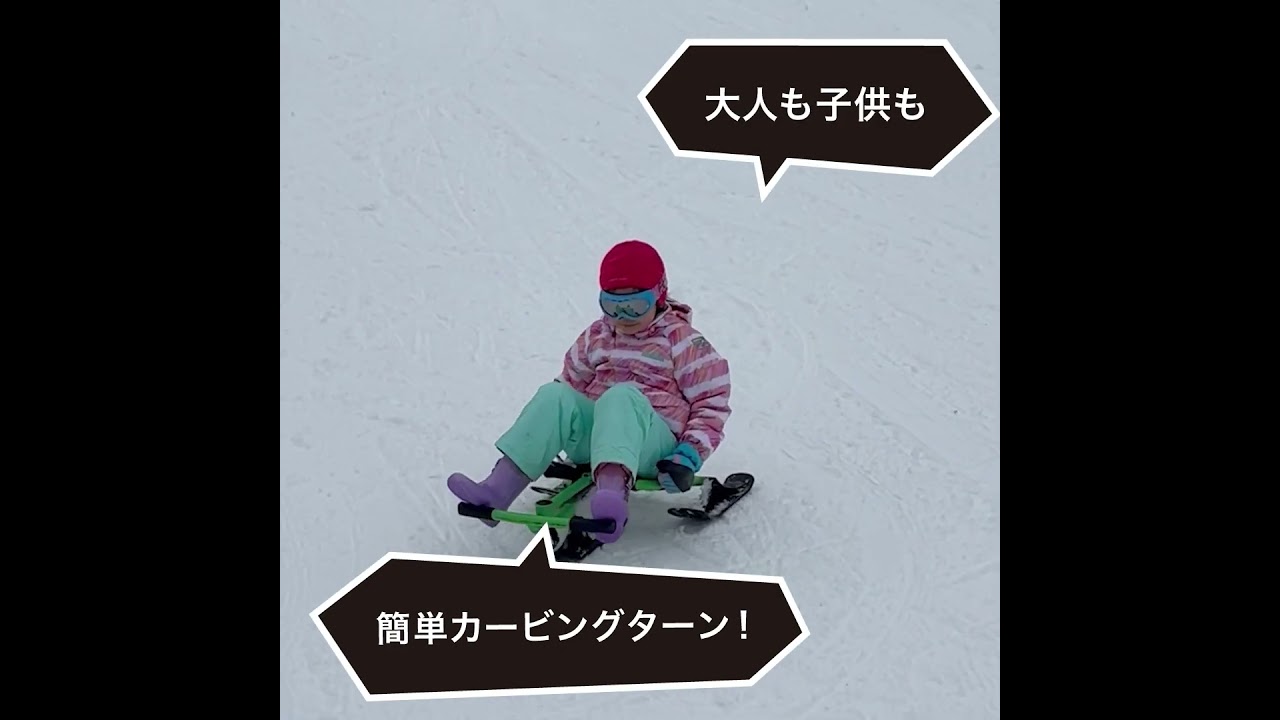 EzyRoller（イージーローラー） スノーキット ソリに変更可能！
