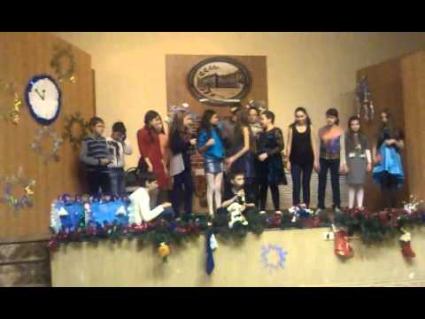 Новогодняя сценка. 5 класс