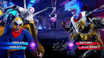 Spiderman & Frank West vs Ghost Rider & Black Panther (Very Hard) - Marvel vs Capcom | 4K UHD