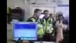 Police trespass refuse to leave